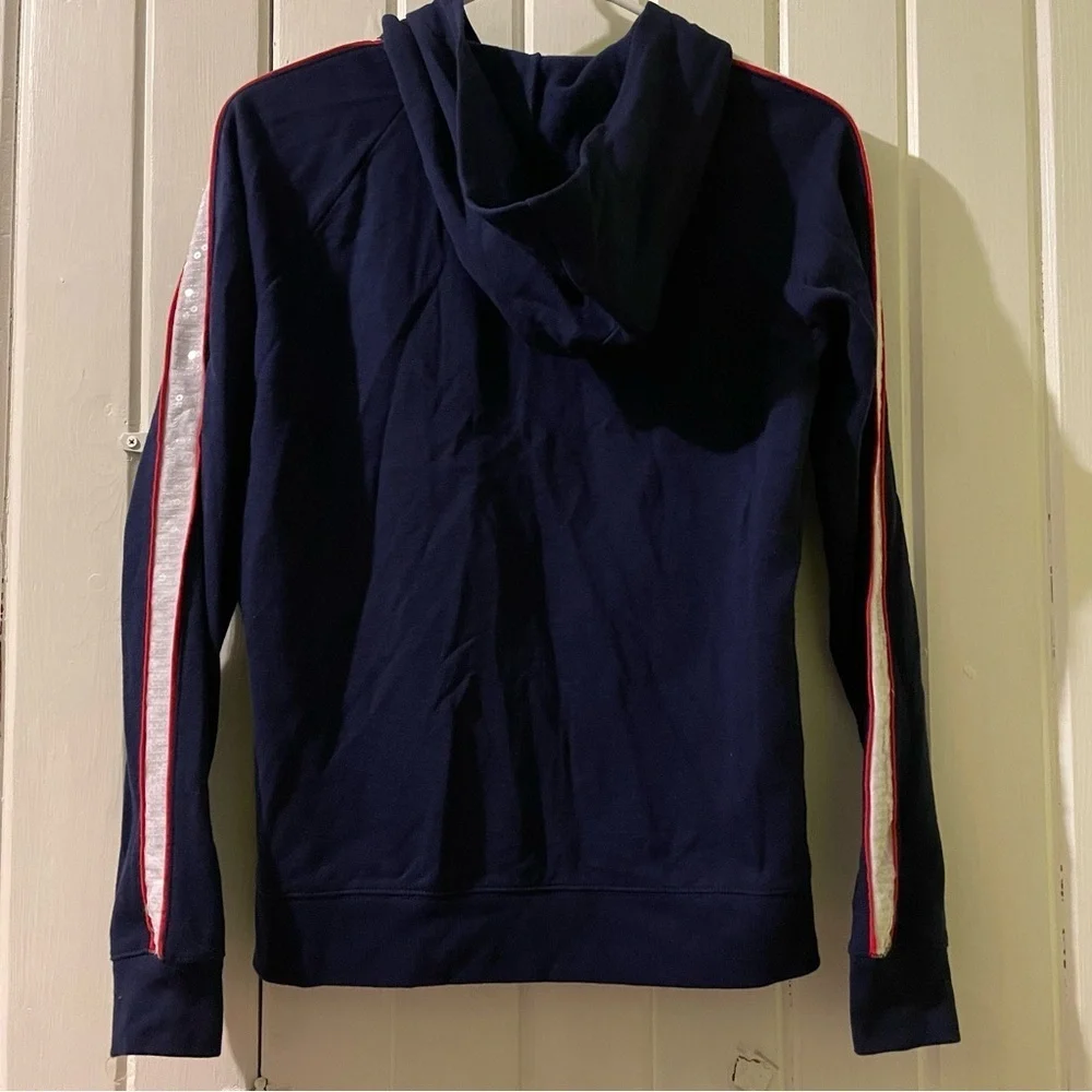 JUSTICE bling softball hoodie-size 16 like new
